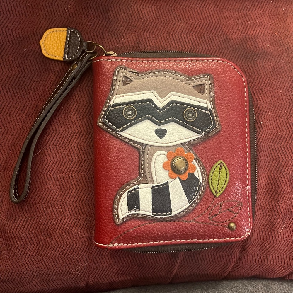 Chala Raccoon wallet wristlet